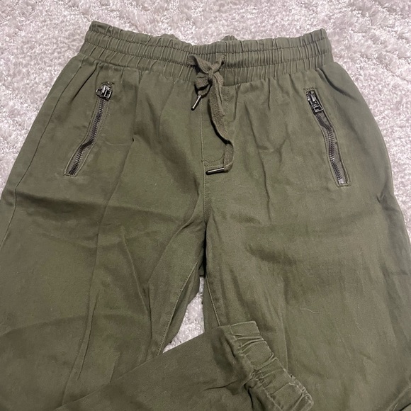 Army Green Joggers Size Small - Picture 2 of 3
